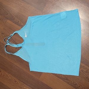 Nike Blue Dri-Fit Athletic Tank Top Sz M